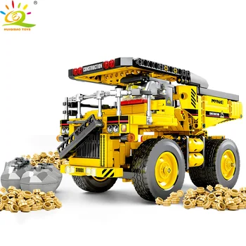 

807pcs Construction Mine Transport Vehicle Building Blocks Technic Engineering Truck Bricks Toys for Boy Children