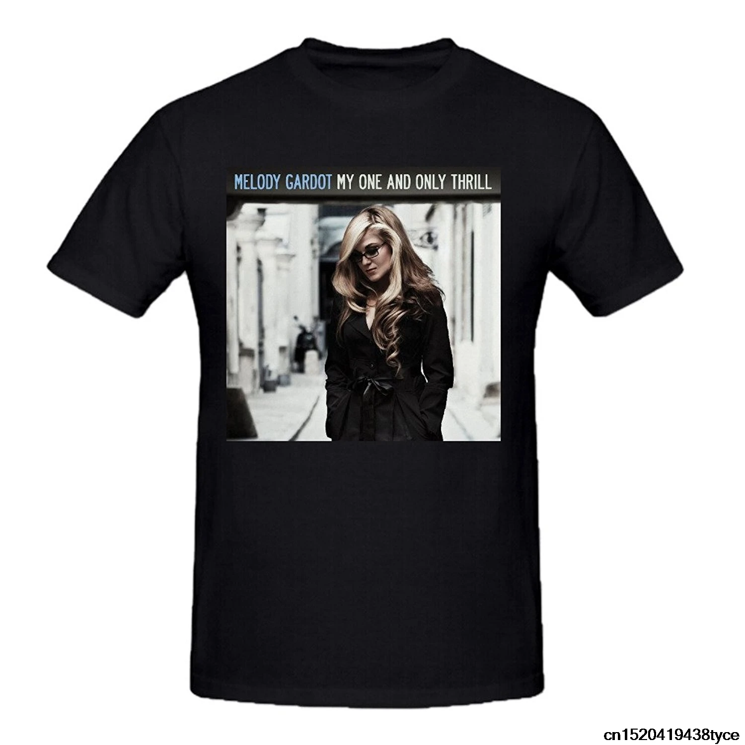 Модная футболка s Melody Gardot My One забавные мягкие футболки с круглым вырезом для