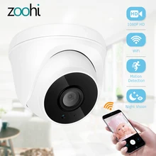 Zoohi Wifi камера наблюдения камера s крытая 1080P домашняя камера HD двухсторонняя аудио беспроводная камера безопасности Onvif ночное видение