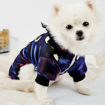 

Clothes For Small Dogs Winter Warm Puppy Pet Dog Coats Reflective Discoloration Dog Jacket Jumpsuits Small Medium Dogs Clothing