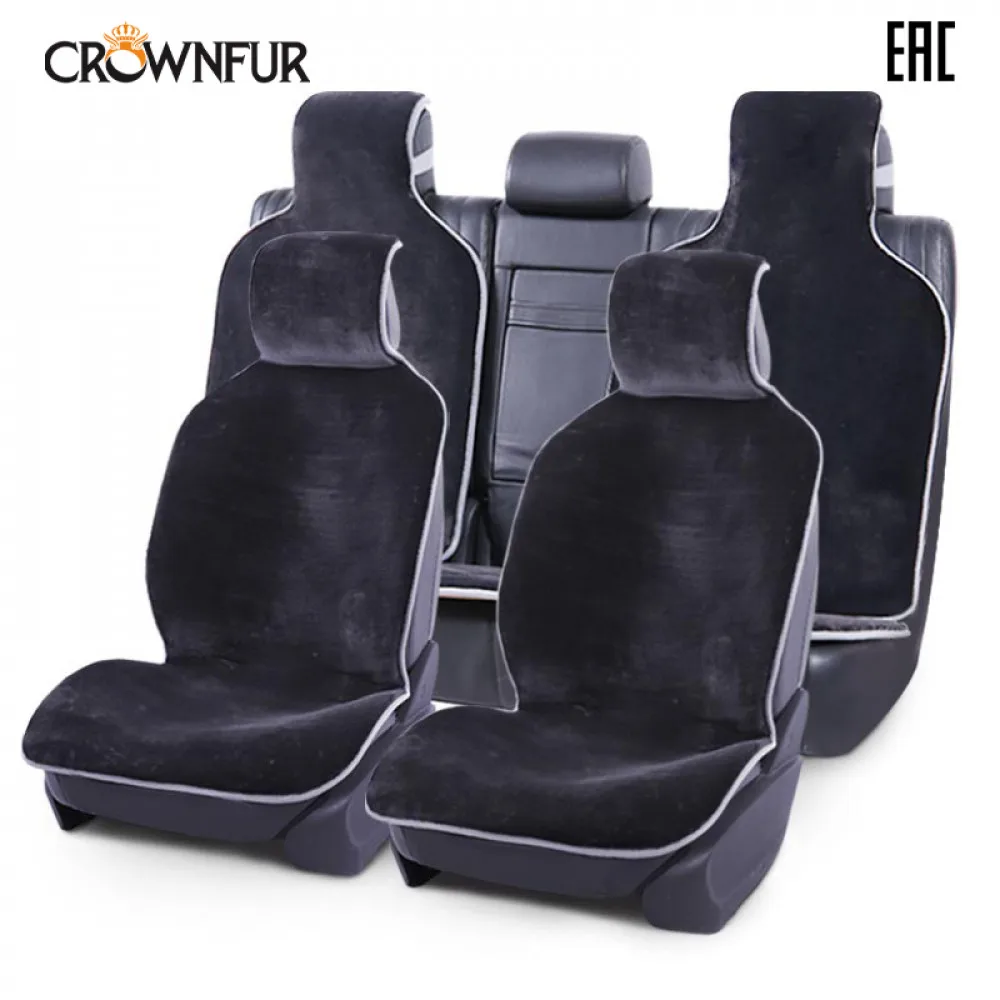 1 Set Faux Fur Car Seat Cover Soft And Comfortable Feel High Car