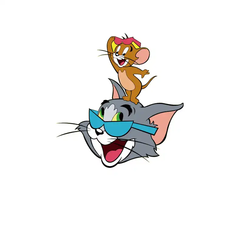 anime cartoon cat and mouse tom and jerry iron