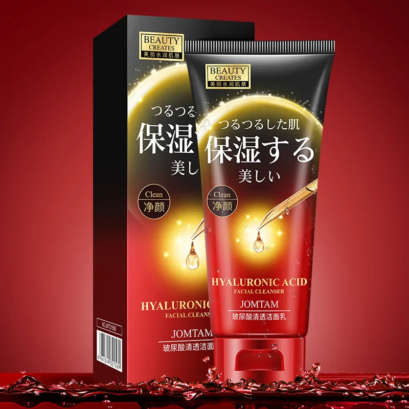 JOMTAM Hyaluronic Acid Foam Wash Facial Cleanser Face Washing