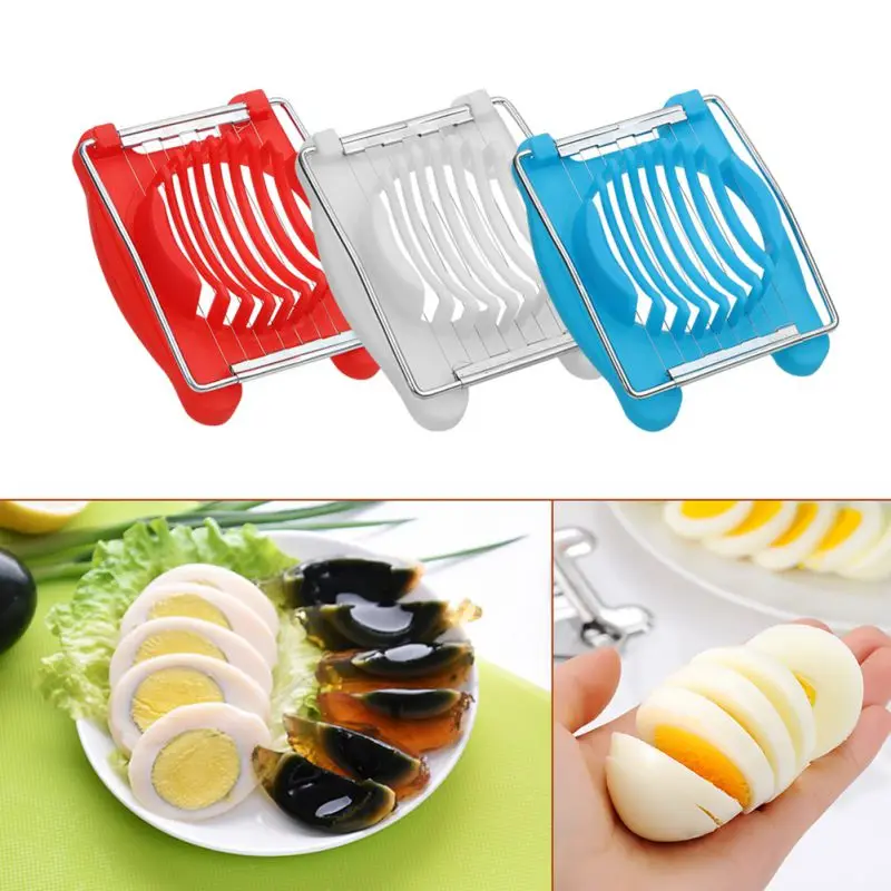 Cooking Tools 2in1 Cut Multifunction Kitchen Egg Slicer Section Cutter Mold Flower Edges Gadgets Tools Ferramentas