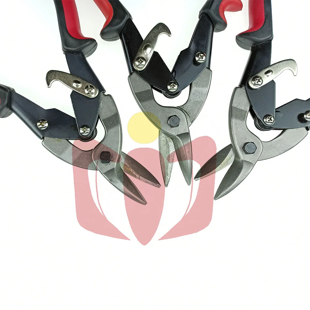 25CM/10'' Tin Sheet Metal Snip aviation scissor iron plate cut shear household tool industrial industry work