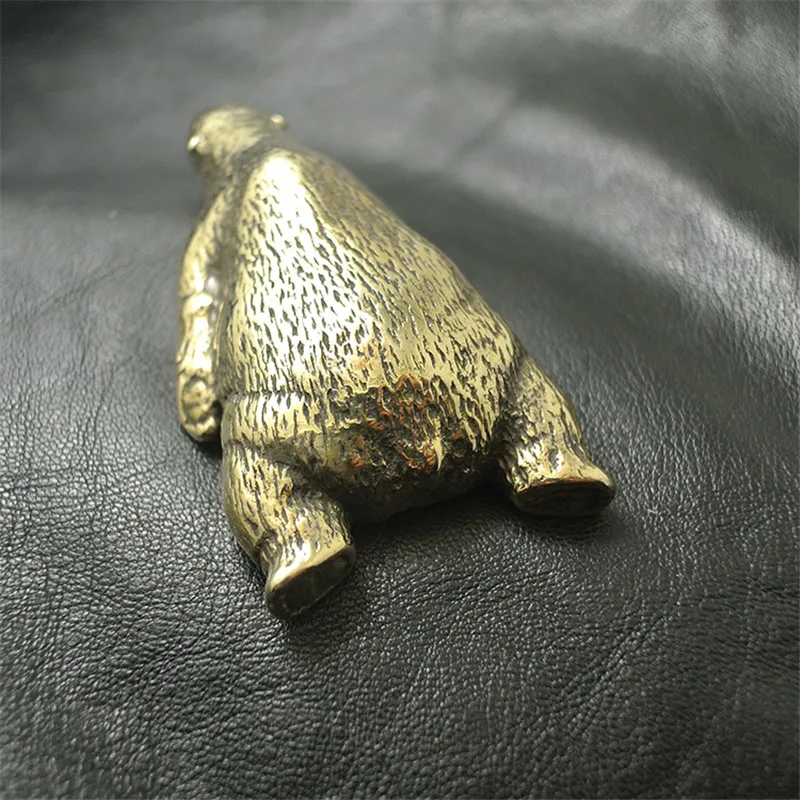 Pure copper polar bear ornaments (8)