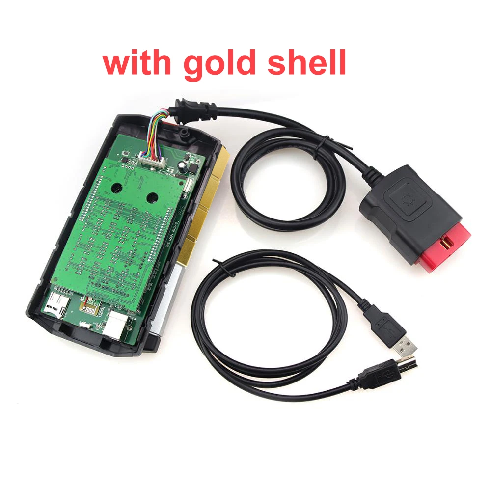 2019 новый vci tcs cdp pro plus 2016 00 с ключом для Delphi DS150E bluetooth obd obd2 сканер грузовиков и