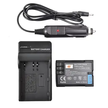

DSTE PS-BLM1 BLM-1 Battery with US Plug Charger and Car Charger for Olympus C-5060 C-7070 C-8080 E-1 E-3 E-30 E-300 E-330
