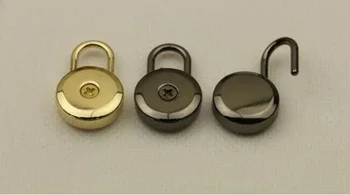 

(10 pieces/lot) factory direct luggage handbag hardware accessories decorative metal lock padlock
