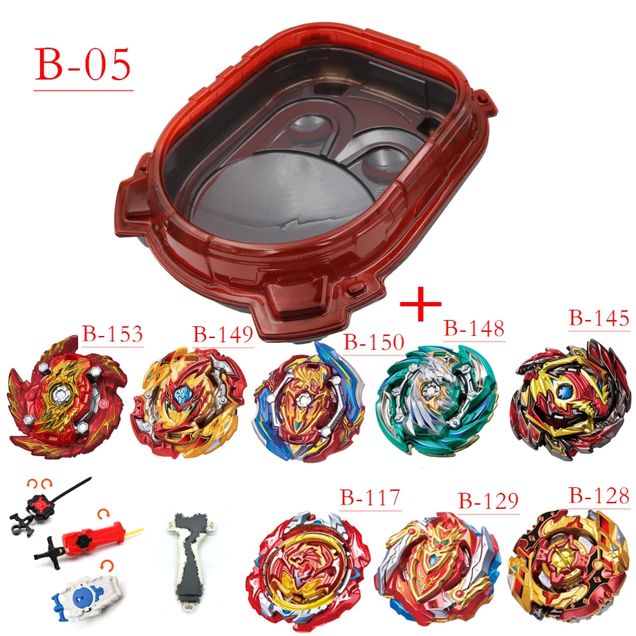 Полный стиль Beyblade Burst B-149 B-153 игрушки Арена Bey Blade Launcher Bayblade Bable Drain Fafnir Phoenix Blayblade