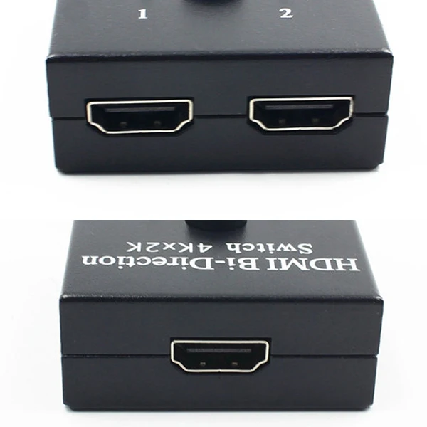 2x1 1x2 UHD 4K Би направление HDMI 2,0 переключатель сплиттер концентратор HDCP 3D