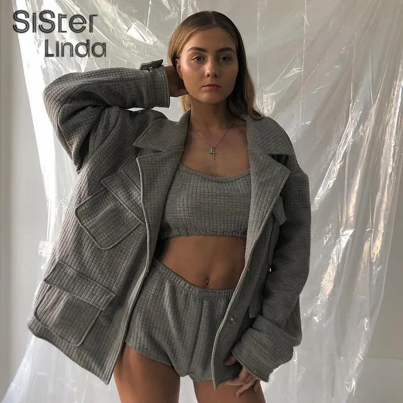Sisterlinda/осенне-зимнее пальто и куртки для женщин; Новинка года; Повседневная ветровка с длинными рукавами и отложным воротником; Верхняя одежда; пальто; Mujer