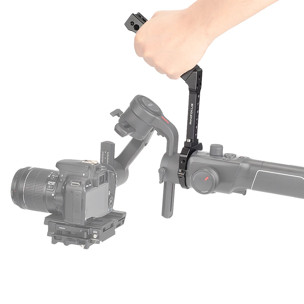 

MOZA Air 2 Handle Grip Neck Ring Mounting Extension Arm Monitor Microphone LED Video Light Mount for MOZA Air 2 Handheld Gimbal