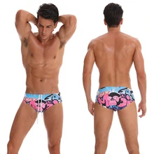 7 видов стилей, сексуальные бикини, плавки, одежда для плавания, мужское водонепроницаемое нижнее белье с пуш-падом, обезьянка, купальный костюм, плавки для купания, Шорты для плавания