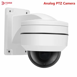 5mp exterior analógico câmera ptz dome 2.8 12mm lente impermeável ahd vigilância câmera de segurança suporte rs485 suporte plástico