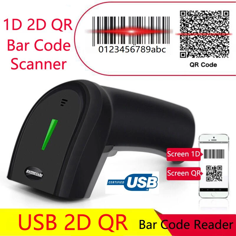 Barcode Scanner,Symcode USB 1D Laser Wired Bar Code Scanner Reader Barcode Scanner,Symcode USB 1D Laser Wired Bar Code Scanner Reader