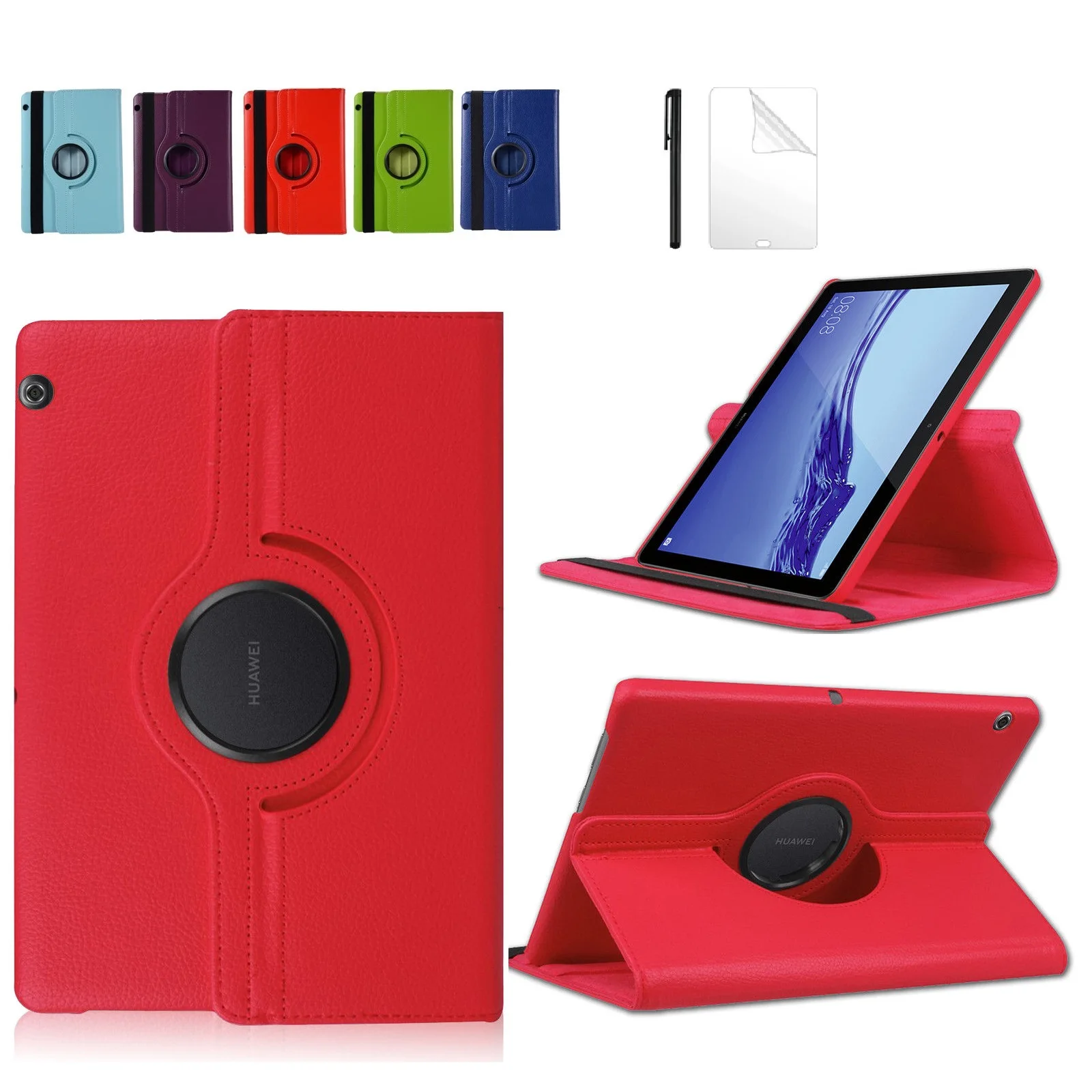 Вращающийся на 360 градусов чехол для Huawei MediaPad T5 10 1 AGS2-L09/W09/L03 дюймов планшета