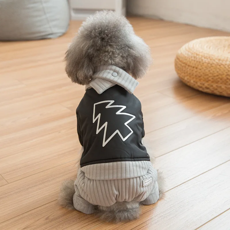 

Hipidog Dog Winter Jumpsuit for Teddy Chihuahua Small Dogs Stitch Dog Costume