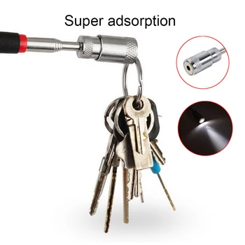 

Flexible Bendable Telescopic Adjustable Magnetic Pick-Up Tools Grip Extendable Long Reach Pen Handy Tool for Pick Up Nuts Bolts