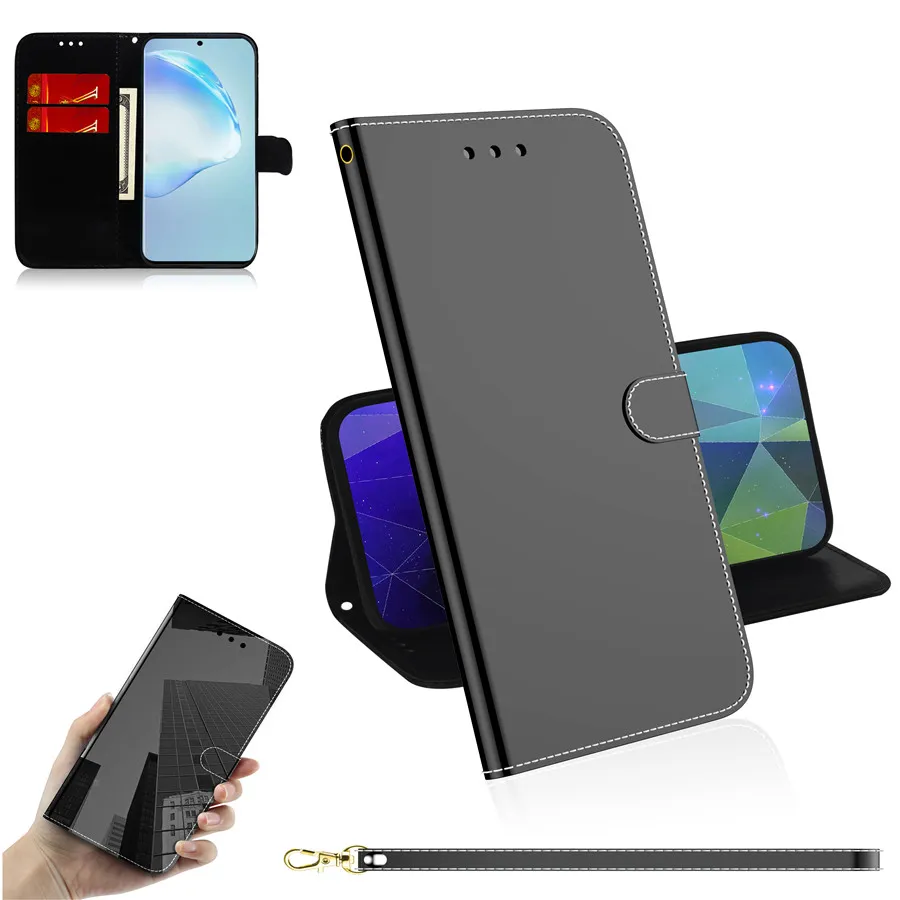 Зеркальный умный чехол для телефона samsung Galaxy A50 A40 A70s A51 M30s S11 Plus откидная подставка чехол для samsung Note 10 S8 S9 Plus чехол