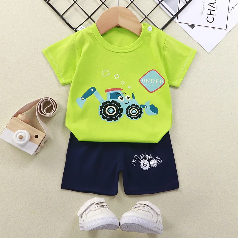 Toddler Girl Clothes Boy Outfits Phooh Short Sleeve Tracksuit 6months 6 Years Baby Infant Clothing Summer Cotton Casual Kids Set best Baby Clothing Set Baby Clothing Set