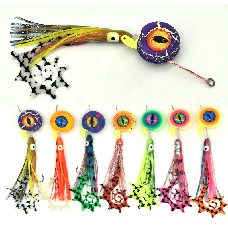 Japan Quality Lurekiller Rubber Jig Lure Tai Kabura Slider Jigs Lead Fish 60g/80g/100g/120g/150gg saltwater sea baits | Спорт и