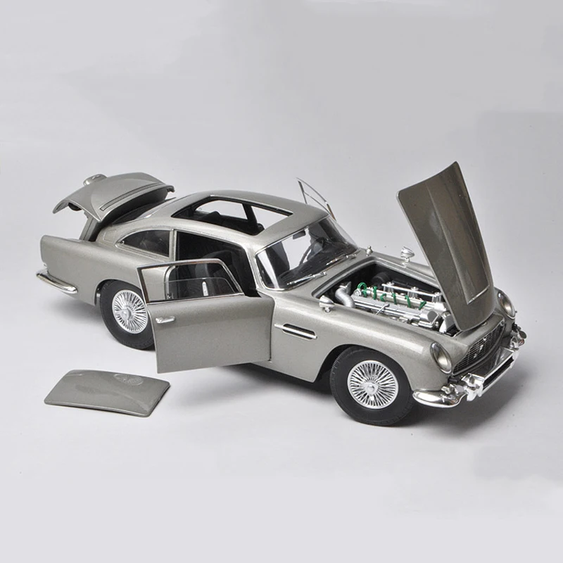 Горячее колесо Elite 1/18 масштаб Aston Marti DB5 007 литой под давлением Джеймс BL Y20 золотой