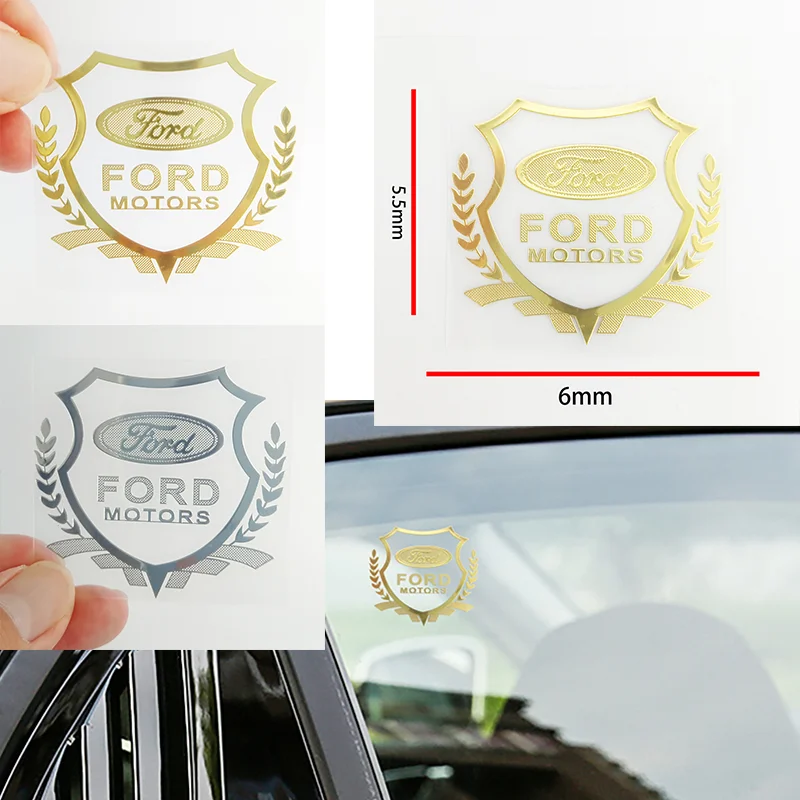 

For Fords Focus 1 2 3 MK1 2 3 4 5 Mustang F-150 Forex Fusion Kuga Explorer Mondeos Escape Badge Window Stickers Car Accessories