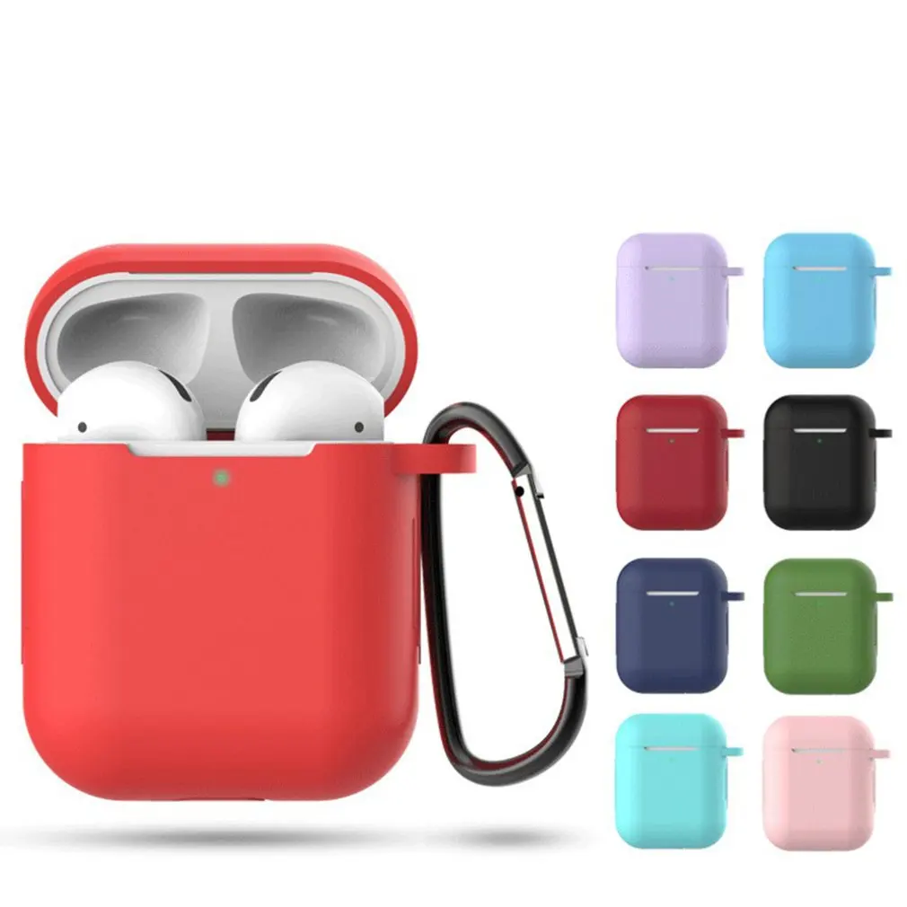 Защитный чехол для наушников Airpods универсальный гарнитуры силиконовый