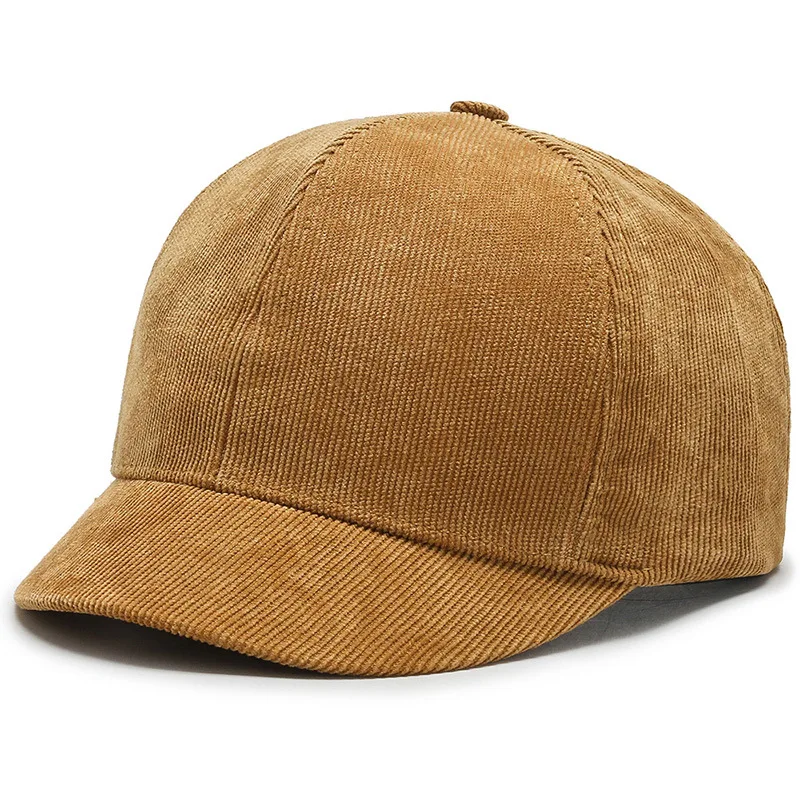 Dad Hat Cotton Short Brim Baseball Cap Solid Color Hats for Women Men Outdoor Visor Cap Casual Snapback Hats