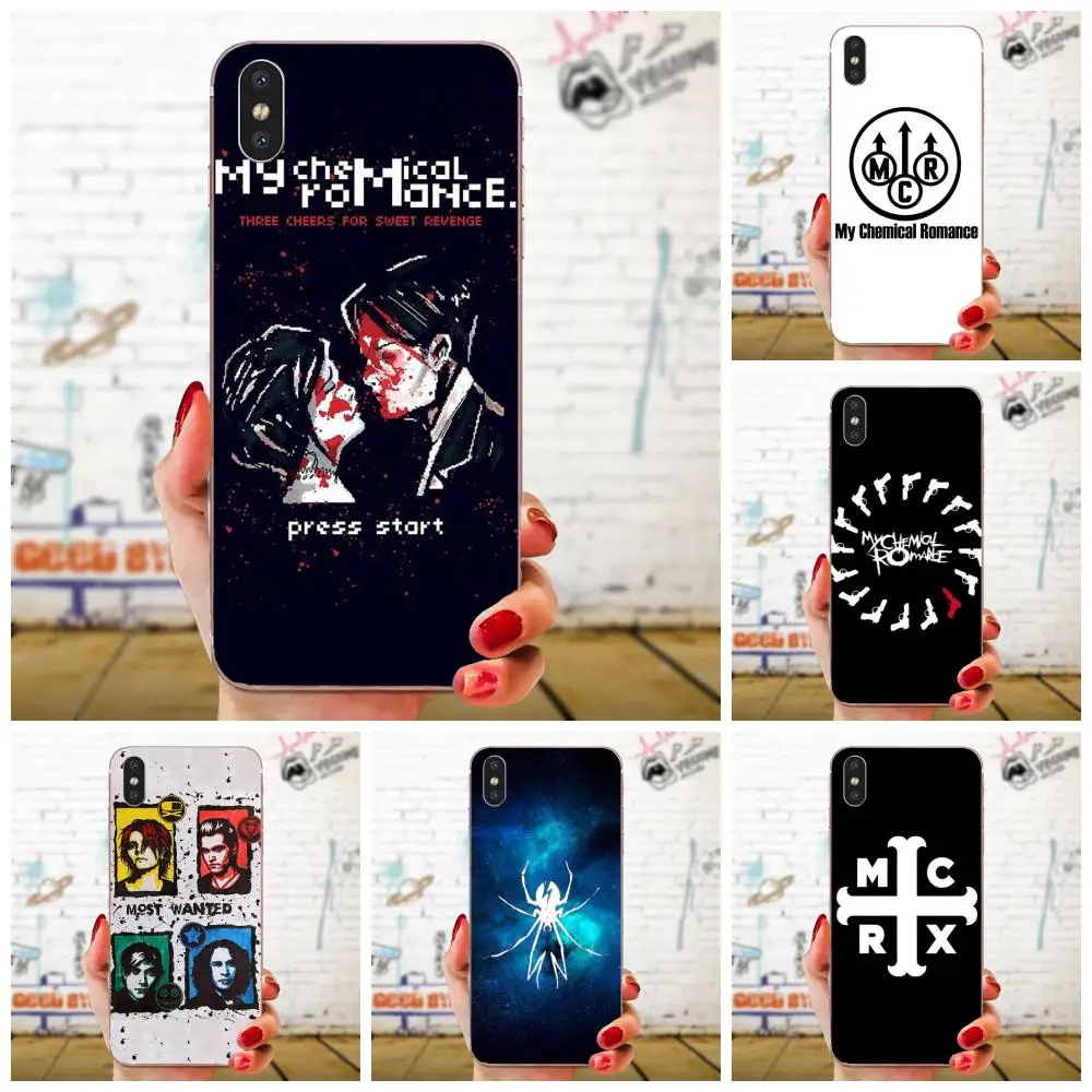 My Chemical Romance для Huawei Honor Nova Note 5 5I 8A 8X 10 Pro 9X Moto G G2 G3 G4 G5 G6 G7 Plus мягкие чехлы чехол |