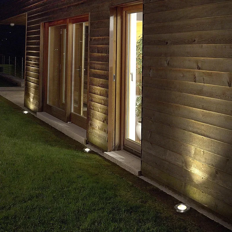 NEW 1w / 3w / 5w 6w 7w 9w 12w 15w 18w LED Outdoor Ground Garden Floor Underground Buried Lamp Spot Landscape Light A