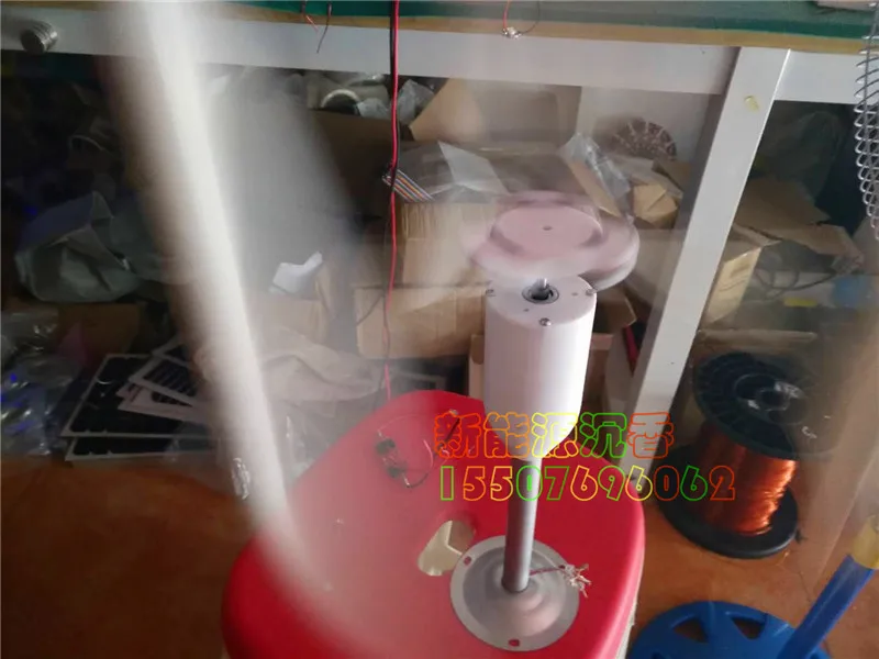 Генератор энергии ветра с вертикальной осью, трехфазный бесщеточный двигатель, ветряная мельница, игрушечный Ночной светильник, производство, сделай сам, постоянный магнит