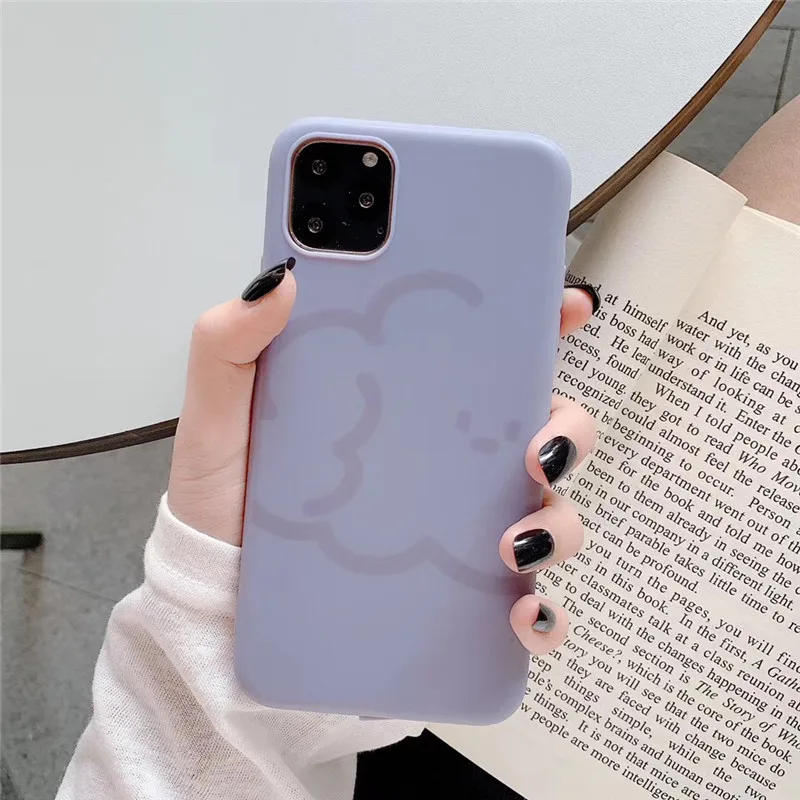 Милый мягкий чехол для телефона с мультяшными облаками Apple iPhone XR/XS/11/11 Pro