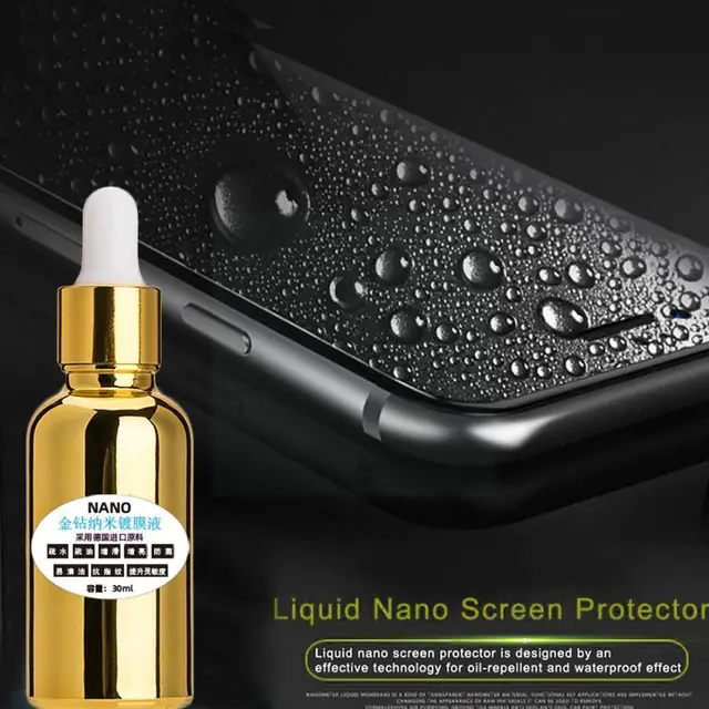 Ml nano liquid screen protector universal mobile phone screen liquid film for iphone huawei