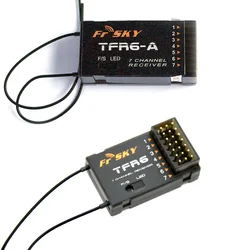 FrSky – récepteur pour quadrirotor RC, module TF Compatible FASST TFR6/TFR6 A 7ch 2.4G T8FG 10CG 14SG 