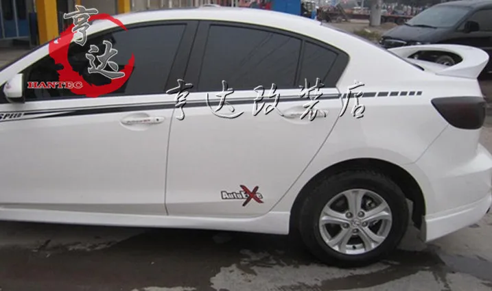 Подходит для mazda 3 ABS хвосты крыло спойлер вам нужно покраска его на вашей стороне