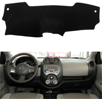 

SJ Car Inner Auto Dashboard Cover Dashmat Pad Carpet Sun Shade Dash Board Cover Fit For Nissan MARCH 2010 2011 2012 2013 14 2015