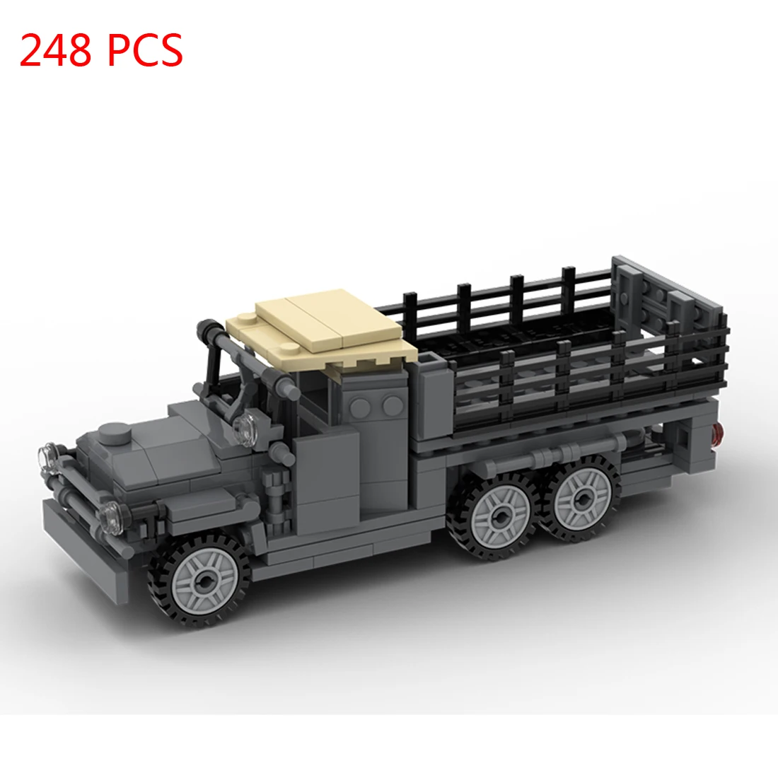 

hot military WWII technic German Army lightning war Arsenal base Henscheles truck vehicles Weapons Building blocks bricks toys