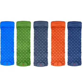 

Diamond Shaped Pillow Outdoor TPU Press Foot Inflatable Single Ultra Portable Beach Cushion Light Camping Mat Picnic B4Z2