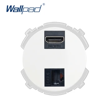 

Wallpad HDMI DATA CAT6 Network Ethernet Wall Socket Function Key Only For Data Transmission Free Combination