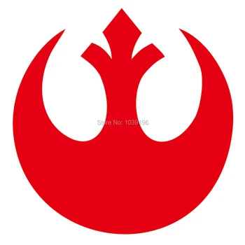 

Car Styling Star Wars Rebel Ralliance Car Window Vinyl Decal Body Decorative Stickers PVC Carving Vinyl Decal Car Accessory
