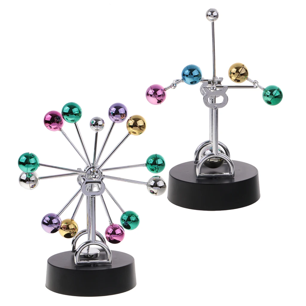 Ferris Wheel Revolving Balance Balls Perpetual Motion Craft Office Desk Home