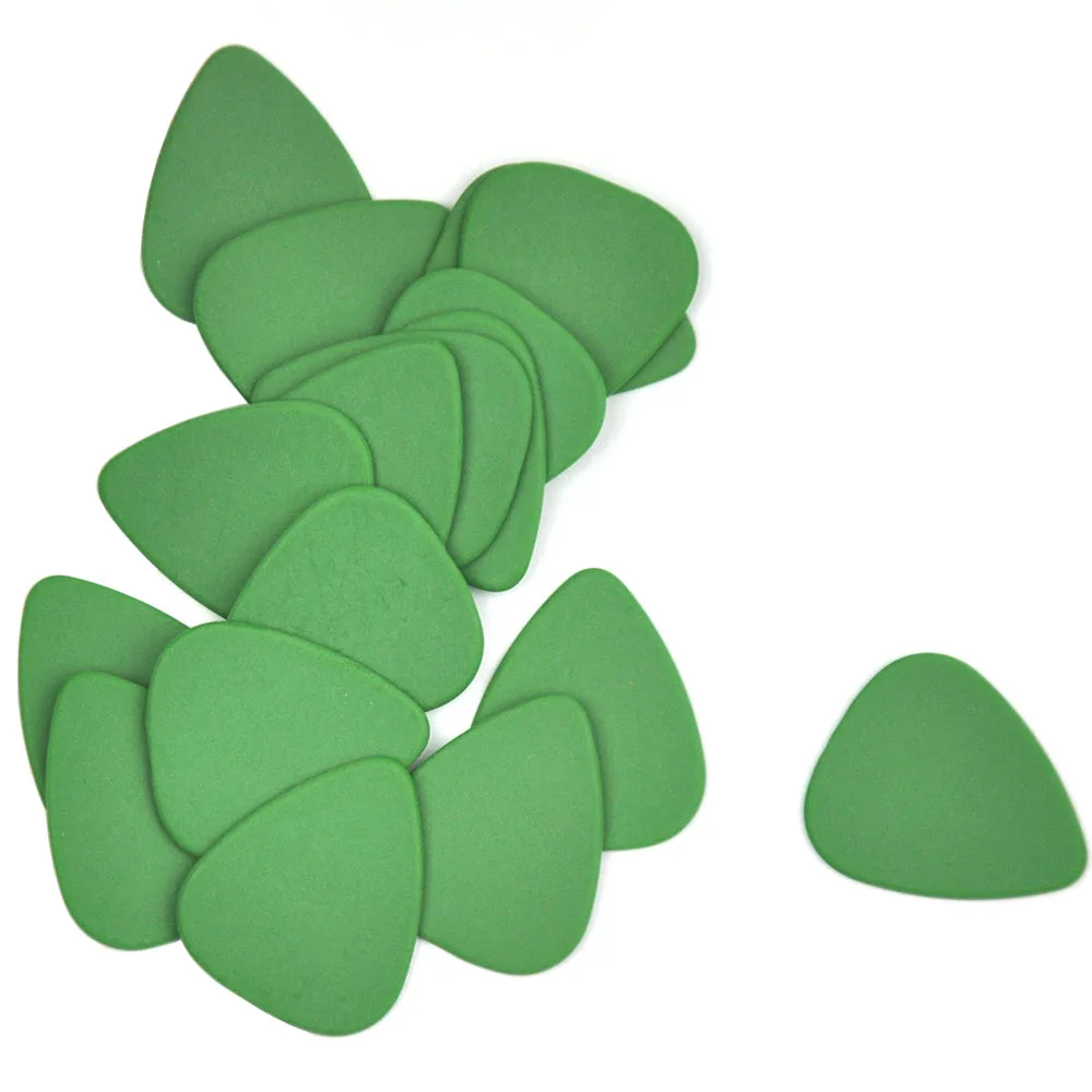 Lots of 100pcs Green Ultra Heavy 1.5mm Gauge Delrin Guitar Bass Picks Plectrums