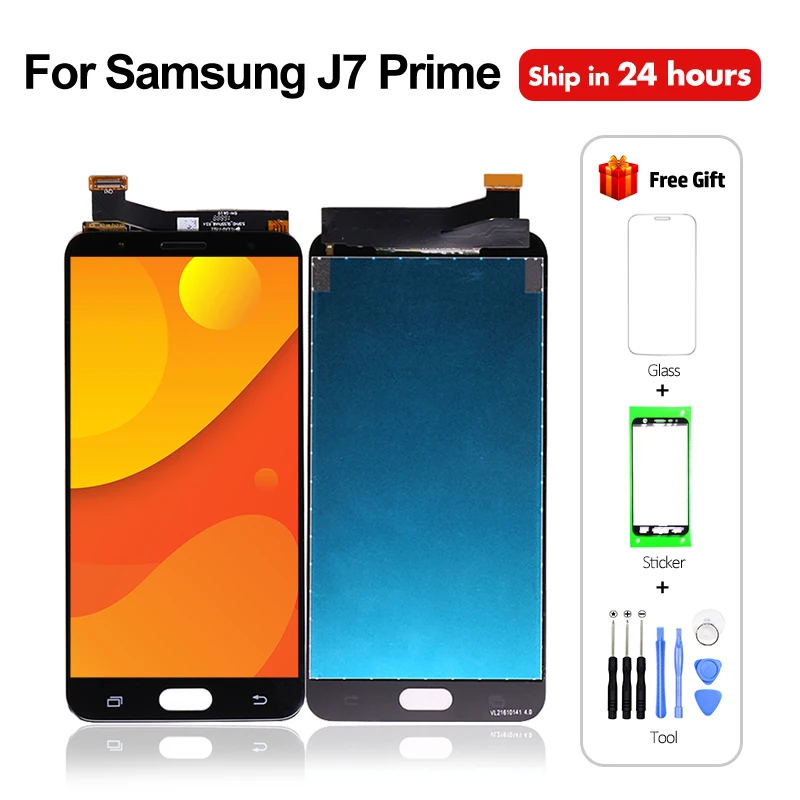 Для Samsung Galaxy J7 Prime ЖК экран G610F G6100 G610M дисплей сенсорный дигитайзер G610f +