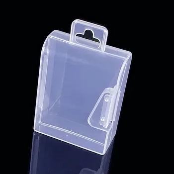 

Transparent PP Storage Boxes Practical Hanging Toolbox Plastic Container Box for Jewelry Screw Sewing Tools