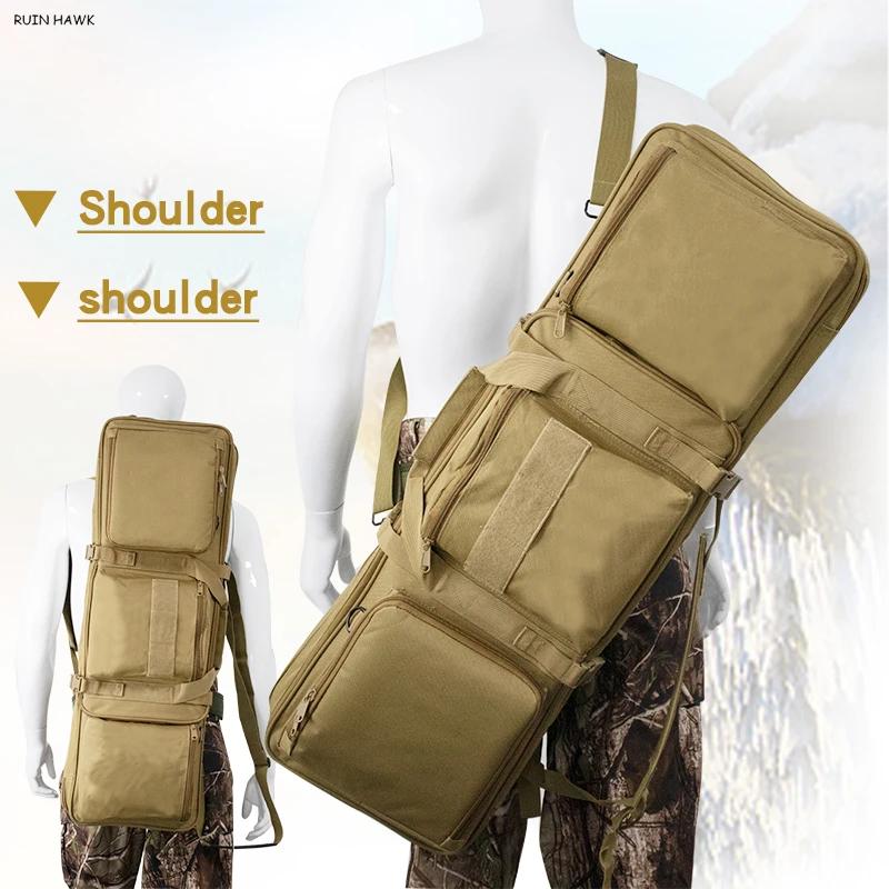 

Military Backpack Airsoft Hunting Shooting Rifle Bag Great for Tactical Airsoft M4 Type Rifles 4 Color Rifle Bag