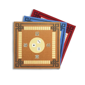

Family Party Eliminate sound mahjong table cloth Size 78X78cm Poker board game anti-skid talbe mat blanket