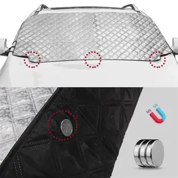 

Car Windshield Cover Sun Shade Thickened Anti-Wind Sun UV Sun Rain Snow Dust Protection Front Window Protectors