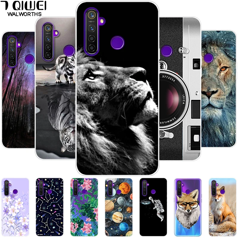 

For OPPO Realme 5 Pro Phone Cover Silicone Soft Coque for OPPO Realme Q Case TPU Fundas for OPPO Realme 5 Realme5 Back Cover
